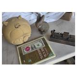 3 Coin Banks & a Buck Book-Big Garage