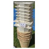 Stack of Rose/Flower Cones-Shed