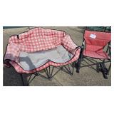 Folding Chair Patio Set-Shed