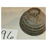 Antique Cast Iron Horse Weight-Big Garage