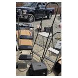 3 Step Ladders & a Step Stool-Big Garage