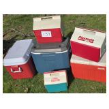 6 Coolers-Big Garage