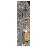 Pair of Oars & Canoe Paddle-Big Garage