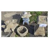 Cement Yard Ornaments-Shed