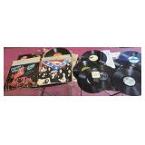 Nice Collection of 33 LP Records, Classic Rock