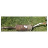 Ford Muffler & Tailpipe with Clips N Hangers
