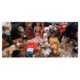 Vintage Stuffed Animals & Doll Collection-
