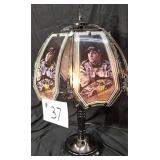 Vintage Jimmie Johnson Nascar Touch Lamp