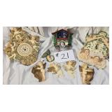 Cuckoo Clock and Angel/Cherub Clocks
