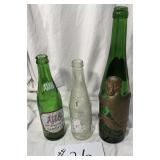 3 Vintage Bottles, 1903 High Life, Ale 81,