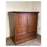 Kneehole Desk and Cabinet