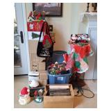 Marble Top Stand, Christmas Decor