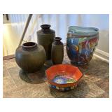 Czech Bowl, Indiana Artist Ryan Gothrup Vase