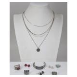 1.9 OZT Sterling Silver Jewelry