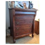 American Empire Style Chest of Drawers