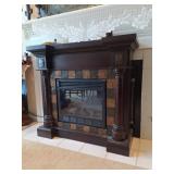 Electric Fireplace & Surround