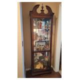 Howard Miller Lighted Collector Cabinet
