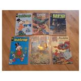 6 Vintage Comic Books