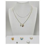 29.67 grams 14K Gold Jewelry: Rings, Chains & More