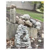 Flower Pots, Bird Bath, Geode, Fountain Top