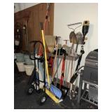 Yard Tools, Storage Rack, Hand Cart