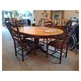 Round Dining Table and 4 Chairs