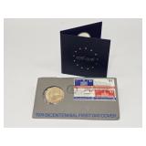 Bicentennial: Silver Proof Set & First Day Stamp