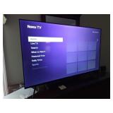 Roku 55 Inch Flat Screen TV, Clock, Sound Machine