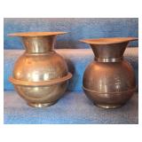(2) Union Pacific Railroad Spittoons
