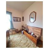 Cedar Chest, Decor, Wall Art, Marble Top Stand