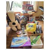 Childrens Toys, Electric Piano, RC Boat, Table