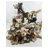2 Bins of Boyds Bears Stuffed Toys