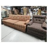 Vintage Sofa & Arm Chair, Unbranded