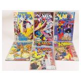 (7) Marvel Comics The Uncanny X-Men 1990's