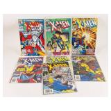 (7) Marvel Comics The Uncanny X-Men 1990's