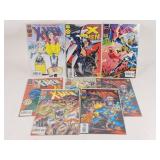 (7) Marvel Comics The Uncanny X-Men 1990's