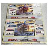 2 Model Power HO Silver Cloud Train Sets