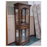 Jasper Cabinet Co. Lighted Curio Cabinet