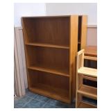 2 Wooden Bookcases