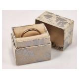 1.62 Unmarked Gold Wedding Band w/ Box
