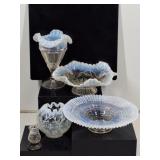 Vintage Opalescent Art Glass: Fenton, Jefferson