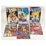 (7) Marvel Comics X-Men 1990's