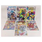 (7) Marvel Comics The Uncanny X-Men 1990's