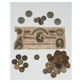 US Coins & Replica Currency: Flying Eagle & More