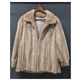 Vintage Ladies Mink Fur Coat, Pappas Furs