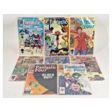 (8) Marvel Comics Fantastic Four 1980's