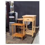 Cane Top Stool, Small Island, Shelf & Brio Water
