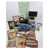 Vintage Postcards, Duesenberg, Twilight Zone Book