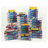 34 Roundhouse HO Gauge Train Cars w/ Boxes