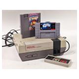 Nintendo Game System, 2 Games & 1 Controller